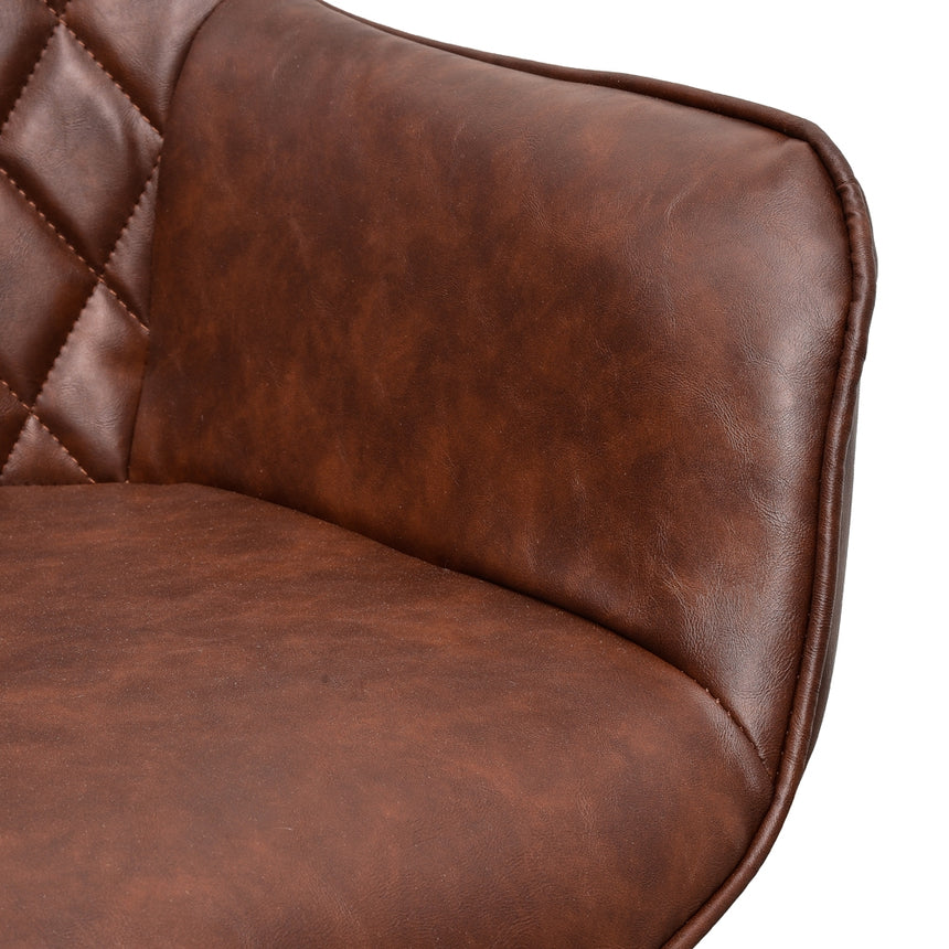 Plywood Dining Chair - Cinnamon Brown (Set of 2)