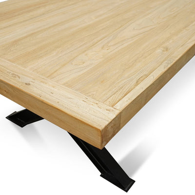 3m Reclaimed Dining Table - Natural