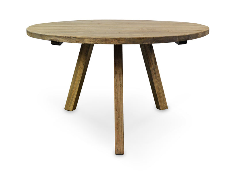 Reclaimed 1.25m Round Dining Table