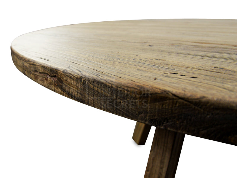 Reclaimed 1.25m Round Dining Table