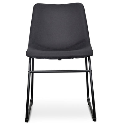 Dining Chair in Black (Set of 2)