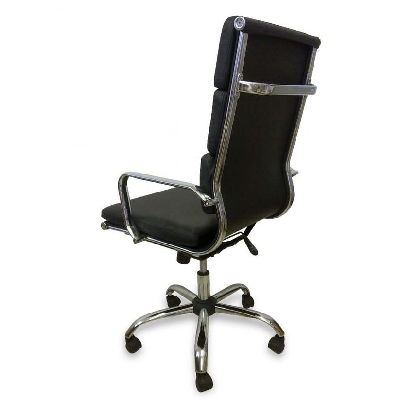 Soft Pad Boardroom Office Chair - Black