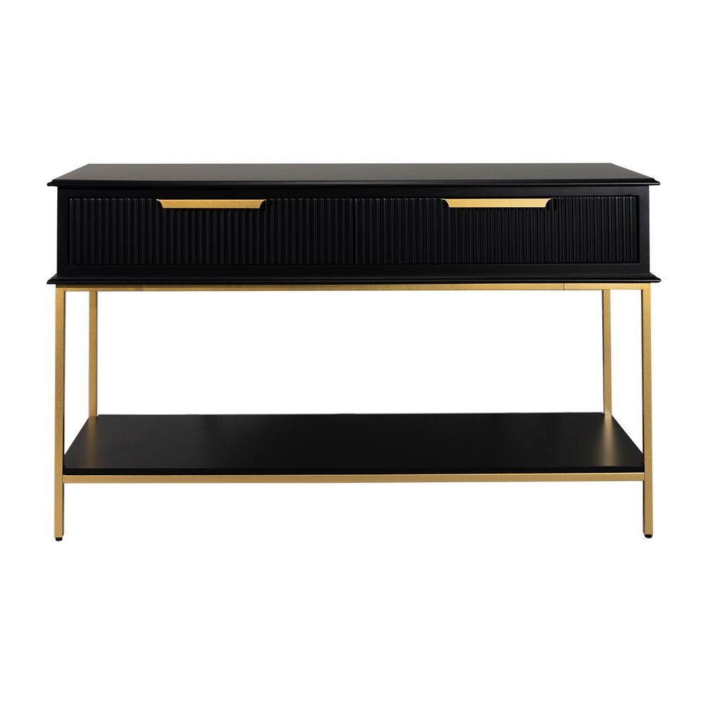 Aimee Console Table - Small Black