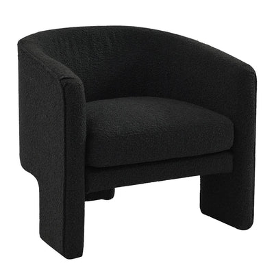 Kylie Arm Chair - Black Onyx Boucle