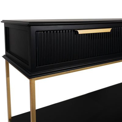 Aimee Console Table - Large Black
