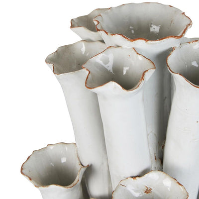 Tubular Vase White