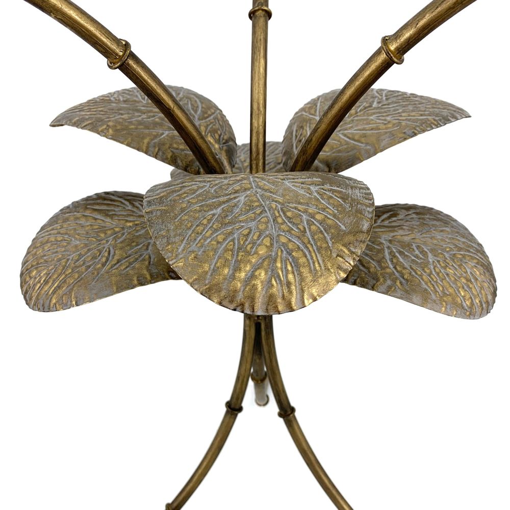 Amari Gold Leaf Side Table