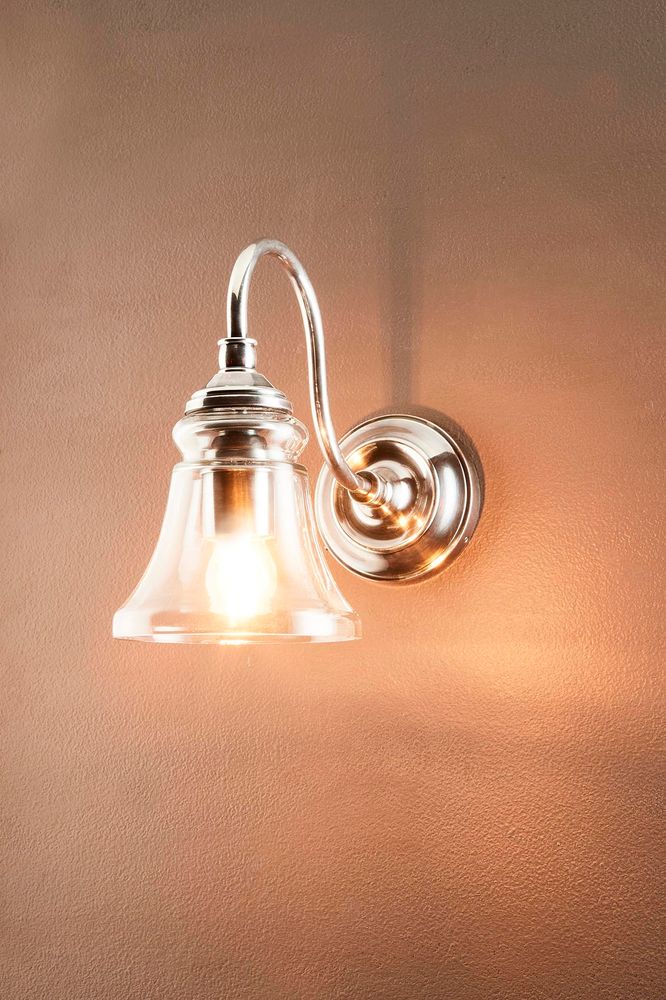 Plaza Wall Light Antique Silver