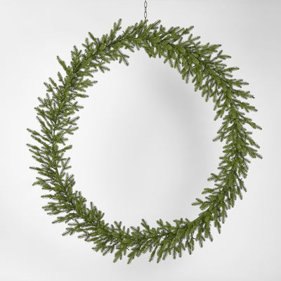 Classic Green Wreath 150cm
