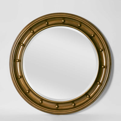 Clive Mirror Burnt Gold