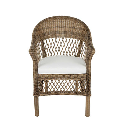 Marco Aluminium Synthetic Wicker Outdoor Chair Natural