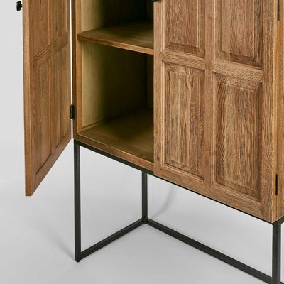 Sierra Oak Storage Cabinet
