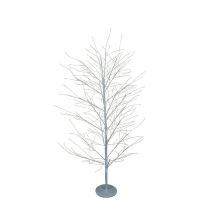 White Forest Light Up Tree with 900 Lights 150cm