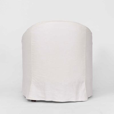Ville Armchair with White Slip Cover