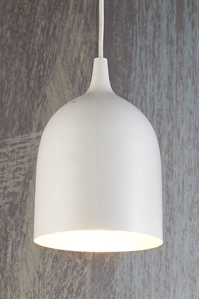 Lumi-R Ceiling Pendant White and Silver