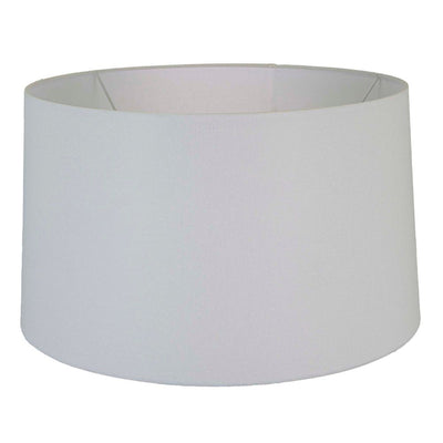 XXXL Drum Lamp Shade  - Textured Ivory - Linen Lamp Shade with E27 Fixture - House of Isabella AU