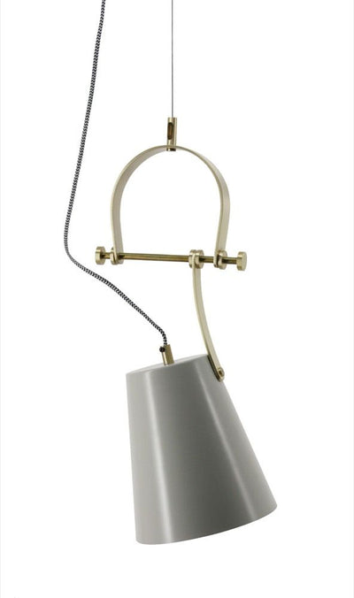 Turnberry Hanging Lamp In Grey - House of Isabella AU