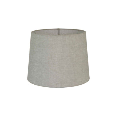 XS Drum Lamp Shade  - Textured Ivory - Linen Lamp Shade with E27 Fixture - House of Isabella AU
