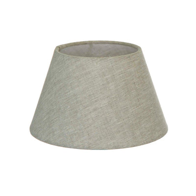 Small Taper Lamp Shade - Light Natural Linen - Linen Lamp Shade with E27 Fixture - House of Isabella AU