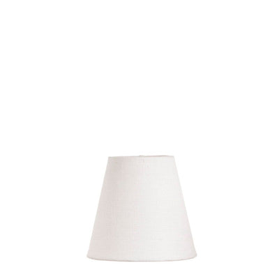 XXXS Taper Lamp Shade - Light Natural Linen - Linen Lamp Shade with Clip Fixture - House of Isabella AU
