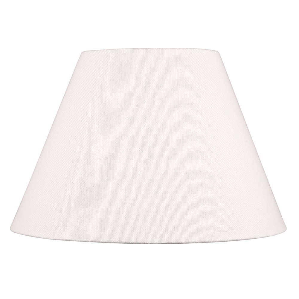 XXS Taper Lamp Shade - Textured Ivory - Linen Lamp Shade with E27 Fixture - House of Isabella AU
