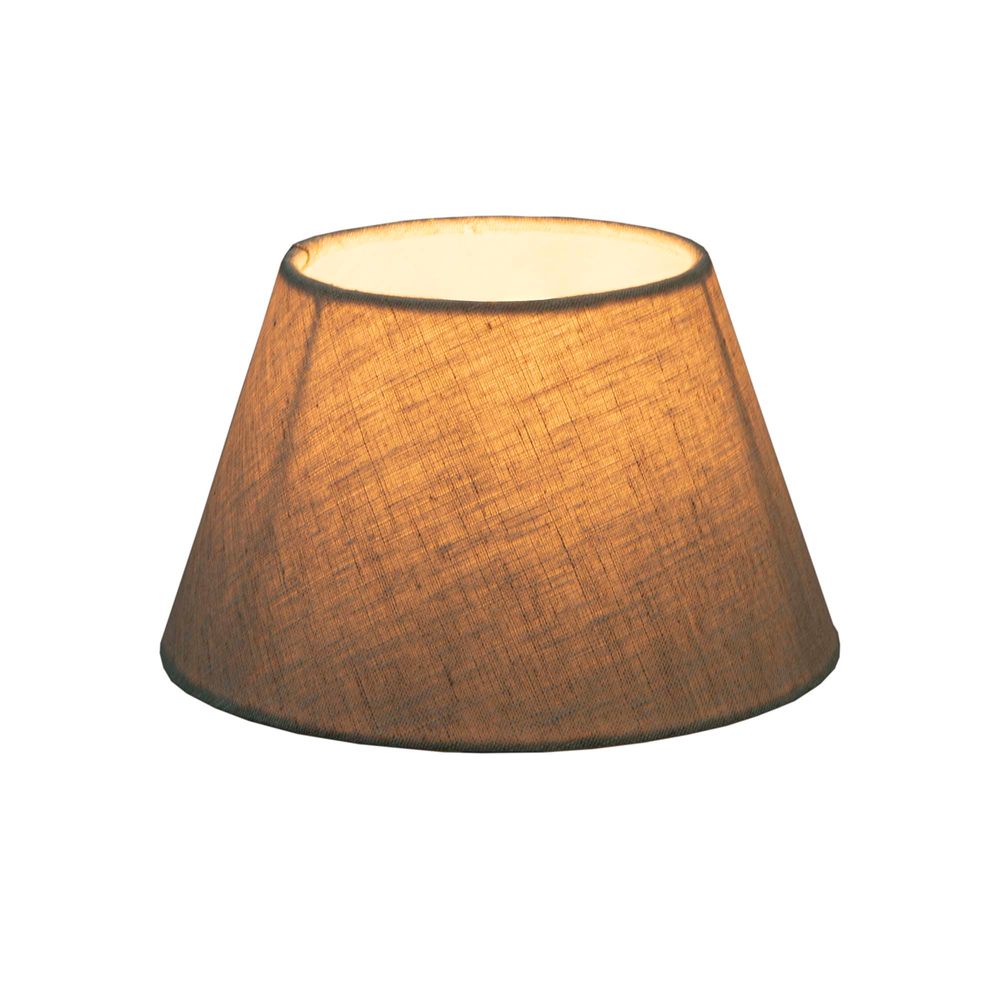 XXS Taper Lamp Shade  - Light Natural Linen - Linen Lamp Shade with E27 Fixture - House of Isabella AU