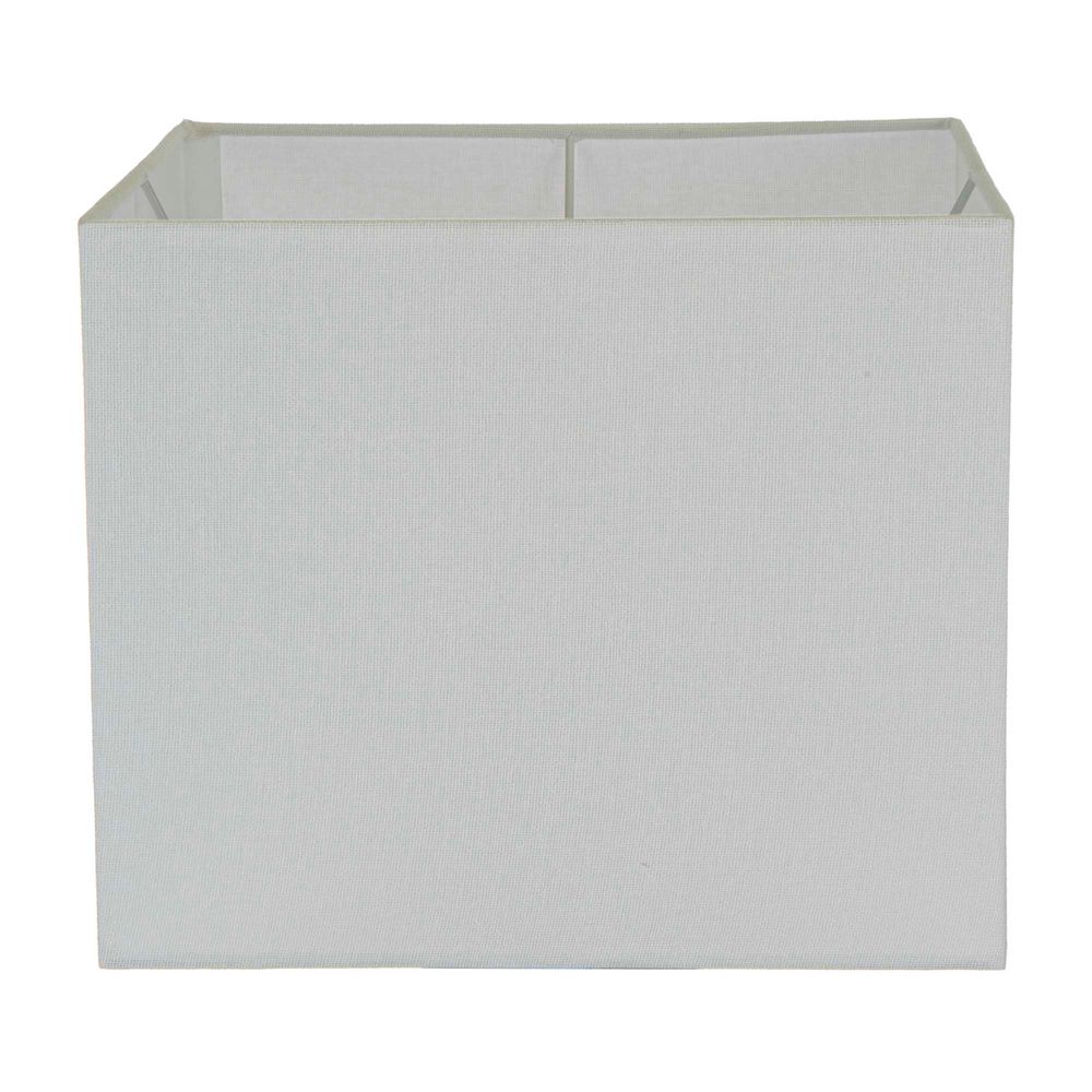 XL Square Lamp Shade  - Textured Ivory - Linen Lamp Shade with E27 Fixture - House of Isabella AU