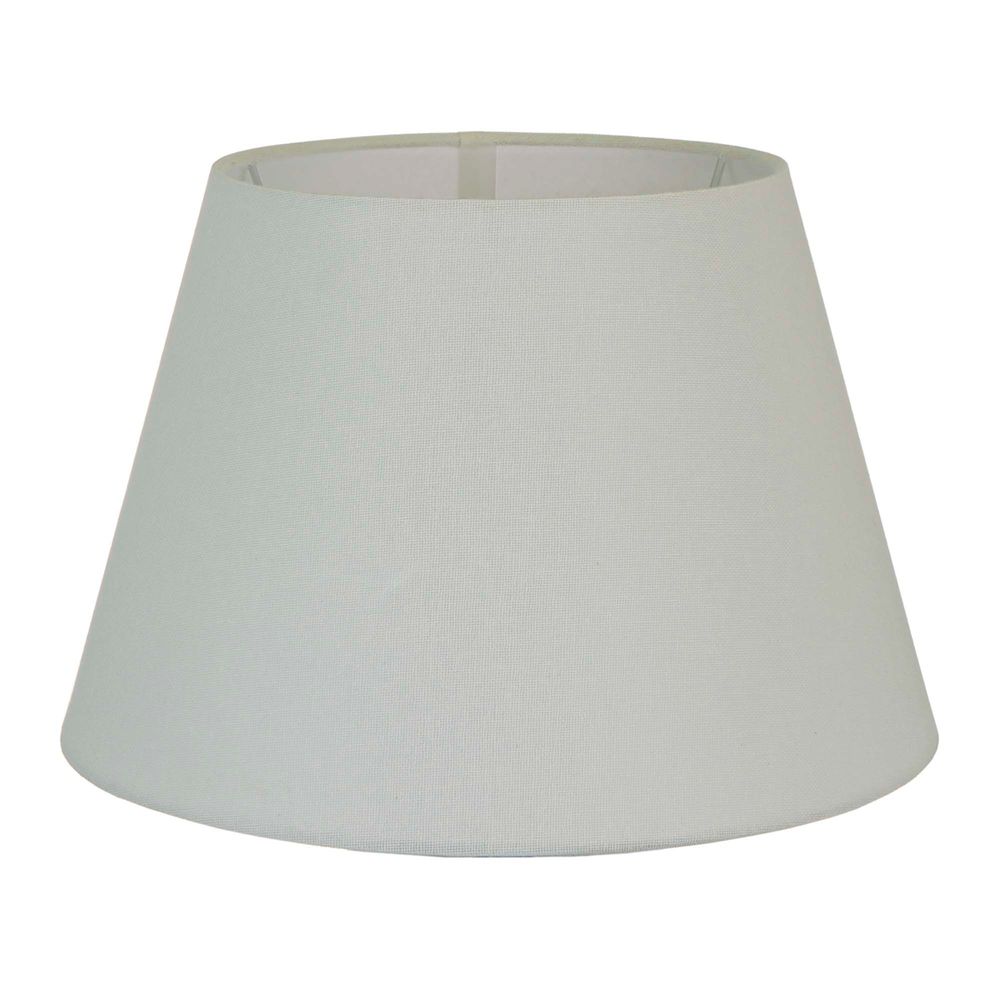 XL Taper Lamp Shade - Textured Ivory - Linen Lamp Shade with E27 Fixture - House of Isabella AU