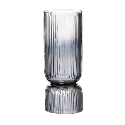 Chaman Candle Holder Silver Grey