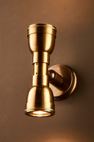 Bayport Outdoor Wall Lamp in Antique Brass - House of Isabella AU