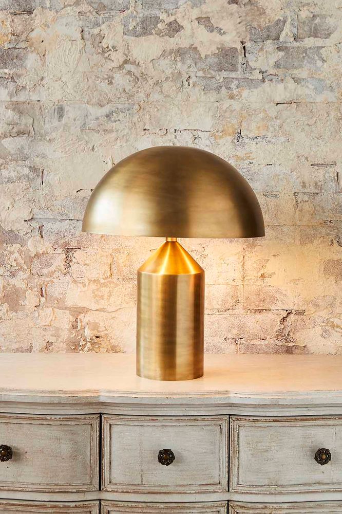 Jacaranda table lamp in brass - House of Isabella AU