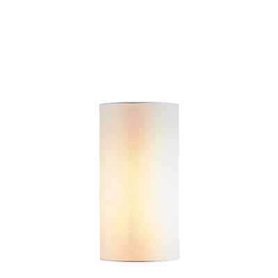 XS Tall Cylinder Lamp Shade - Textured Ivory - Linen Lamp Shade with E27 Fixture - House of Isabella AU