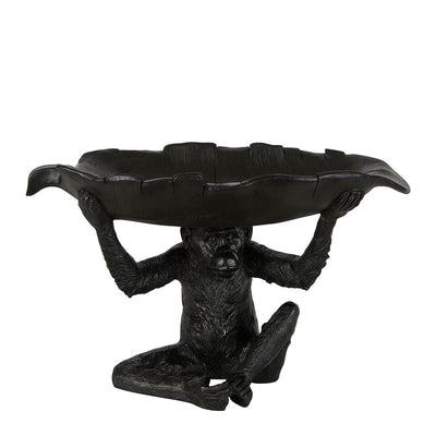 Pack of 2 x Louis The Monkey Bowl Black