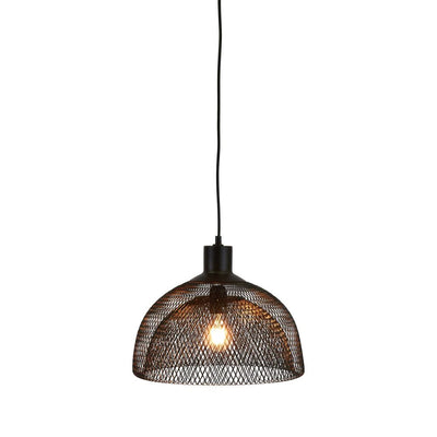 Valentino Medium Hanging Lamp Black