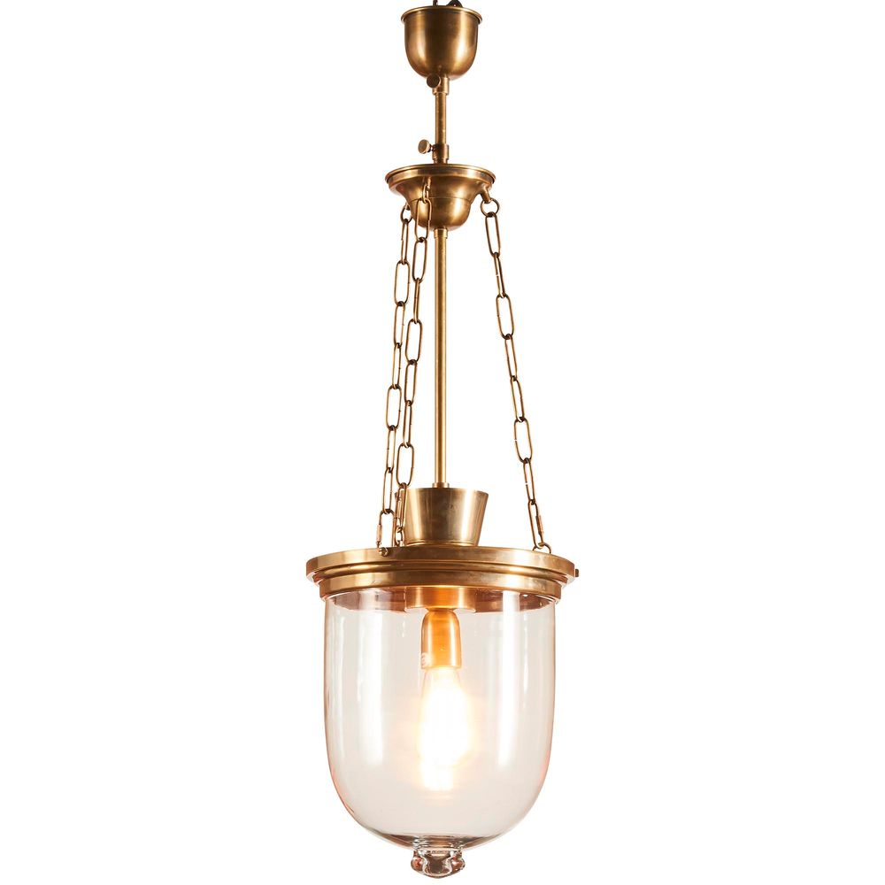 Ashford Hanging Lamp Antique Brass