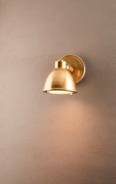 Panama Bathroom Wall light Antique Brass