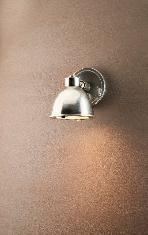 Panama Bathroom Wall light Antique Silver