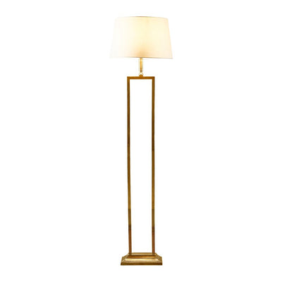 Hamilton Floor Lamp in Antique Brass