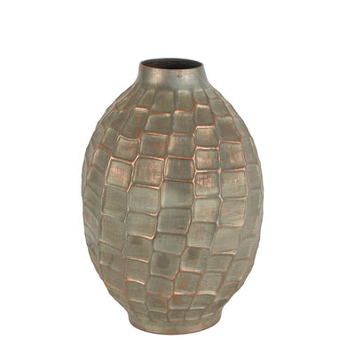 Inga Distressed Iron Vase Large