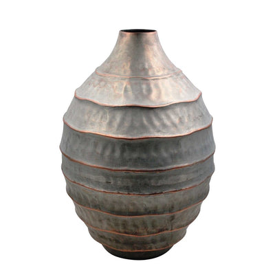 Vola Distressed Iron Vase
