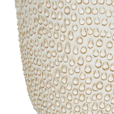 Spotted Bud Ceramic Vase Natural