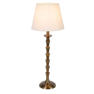 Jordan Table Lamp Base Antique Brass