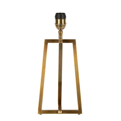 Hangham Table Lamp Base Antique Brass
