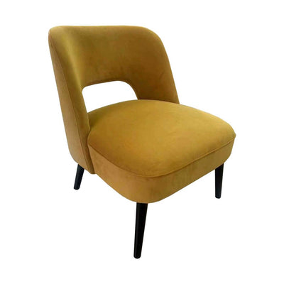 Aphrodite Lounge Chair Mustard