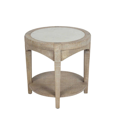 Cantara Marble Round Side Table