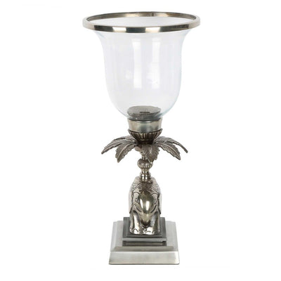 Sabu Hurricane Candle holder Vase Silver