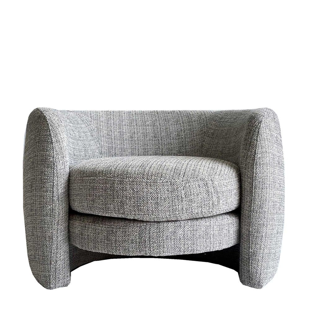 Cora Occasional Chair Grey Fleck