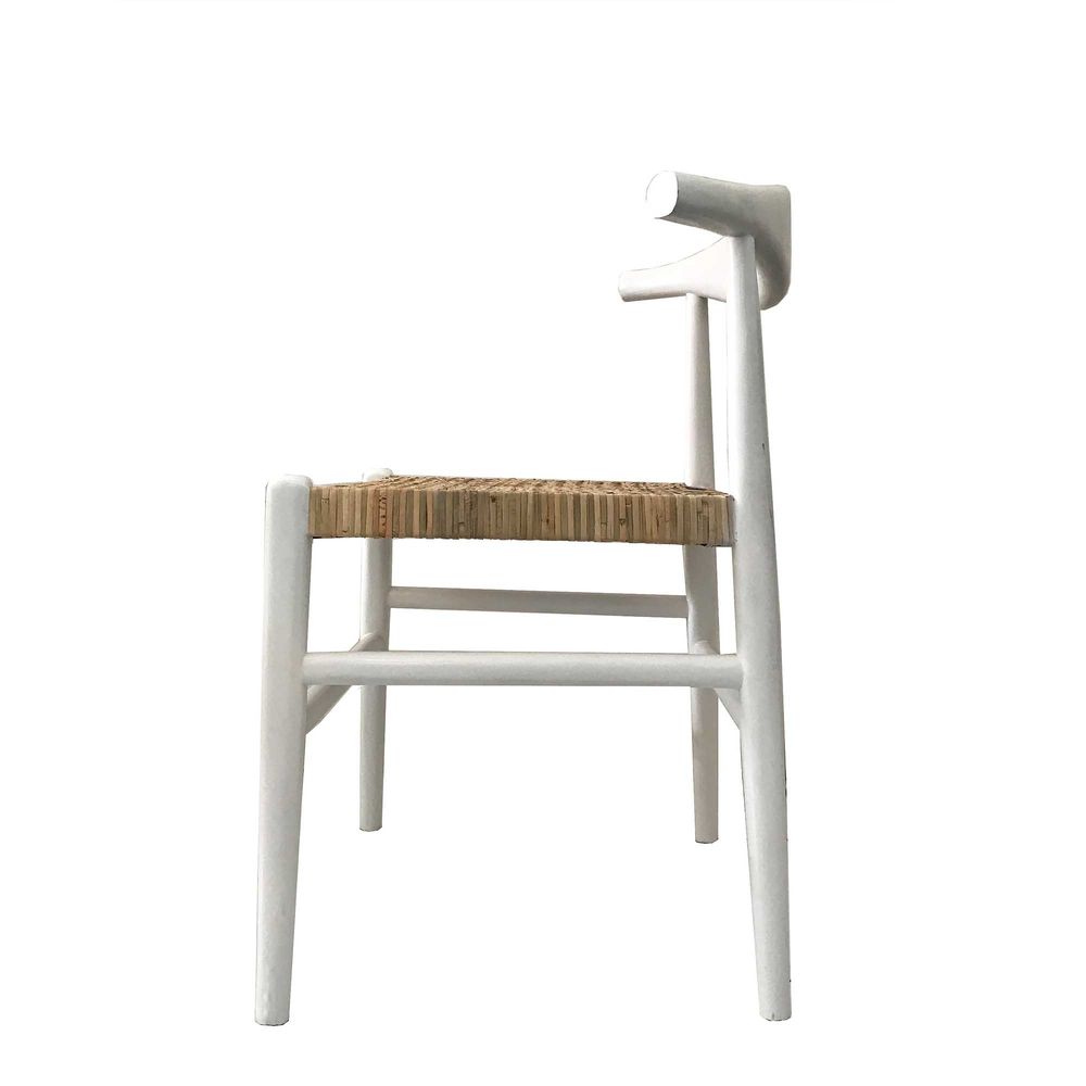 Sorren Chair White / Natural