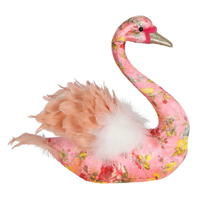 Escee Brocade Swan Pink