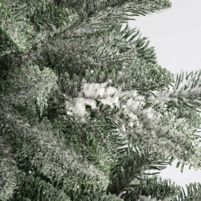 Moncton Frosted Potted Pine Tree Green